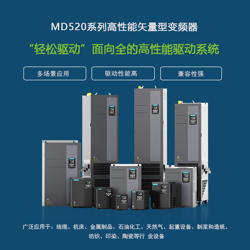  汇川MD520系列高性能矢量型变频器